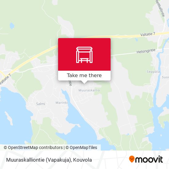 Muuraskalliontie  (Vapakuja) map