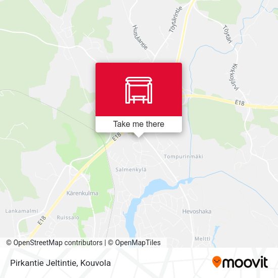 Pirkantie Jeltintie map