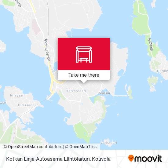 Kotkan Linja-Autoasema map