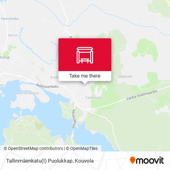 Tallinmäenkatu(I) Puolukkap map