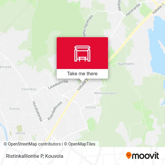 Ristinkalliontie N map