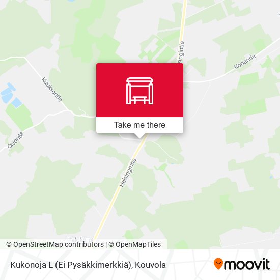 Kukonoja L (Ei Pysäkkimerkkiä) map