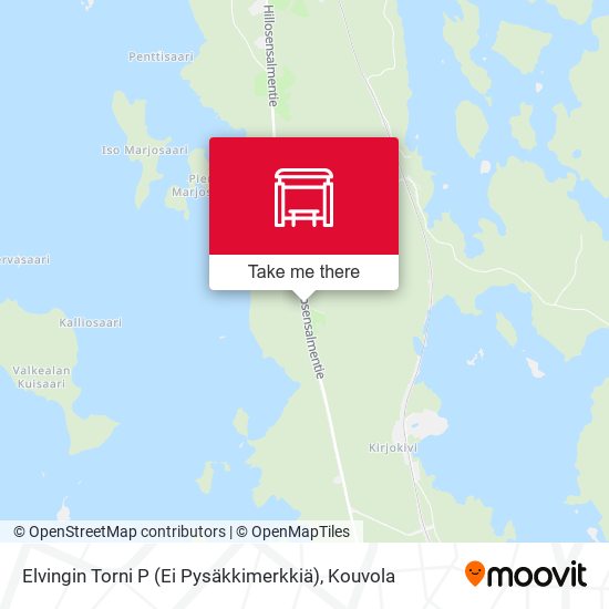 Elvingin Torni P (Ei Pysäkkimerkkiä) map