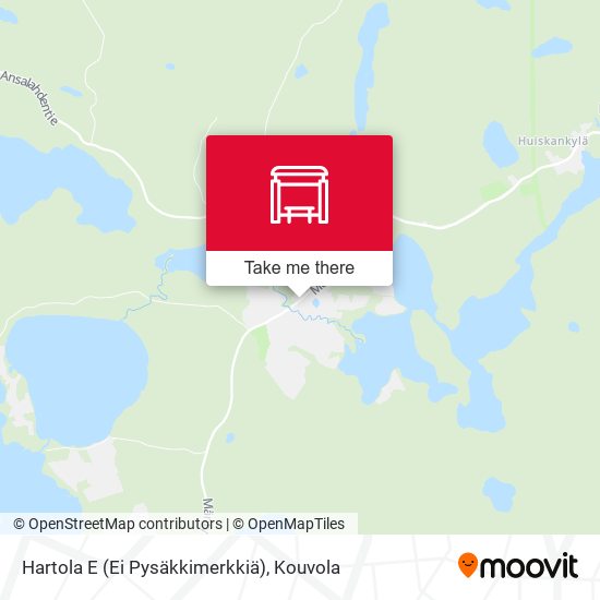 Hartola E (Ei Pysäkkimerkkiä) map
