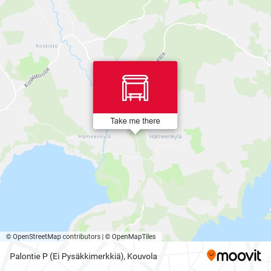 Palontie P (Ei Pysäkkimerkkiä) map