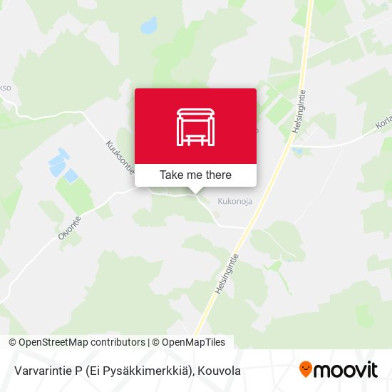 Varvarintie P (Ei Pysäkkimerkkiä) map