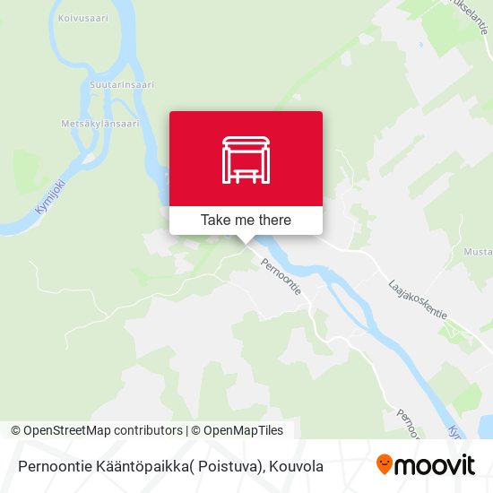 Pernoontie Kääntöpaikka( Poistuva) map