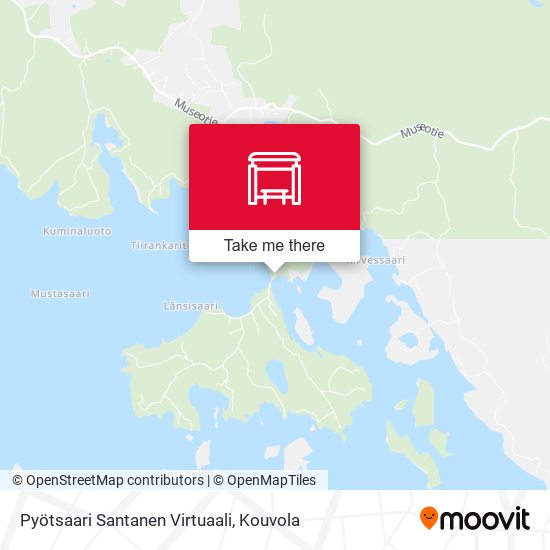 Pyötsaari Santanen Virtuaali map