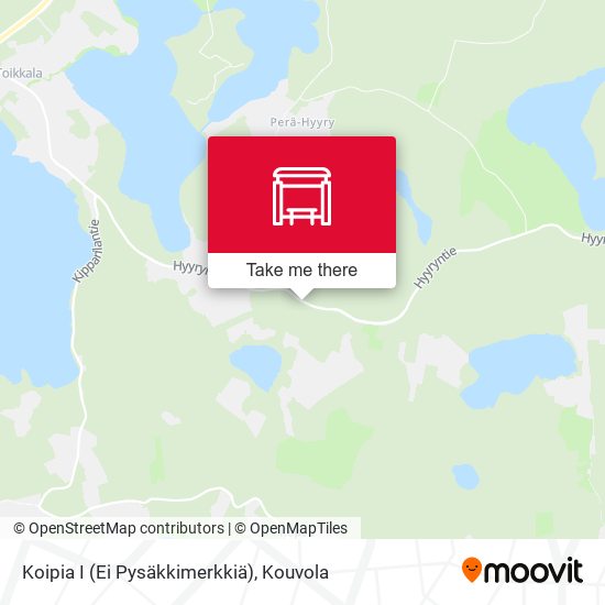 Koipia I (Ei Pysäkkimerkkiä) map