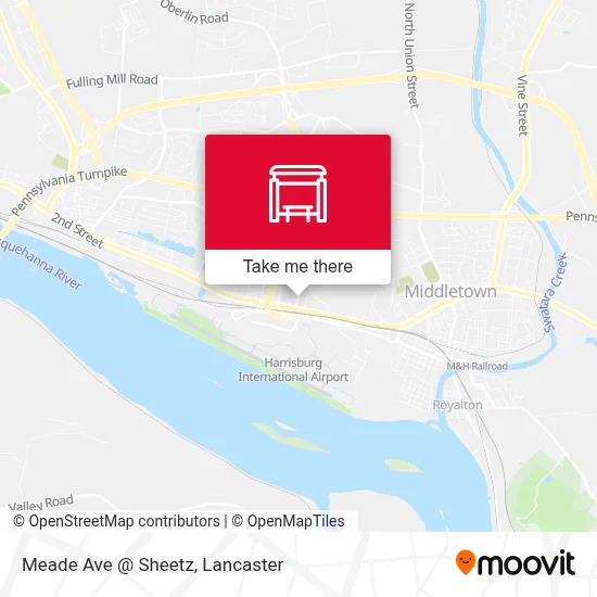 Mapa de Meade Ave @ Sheetz