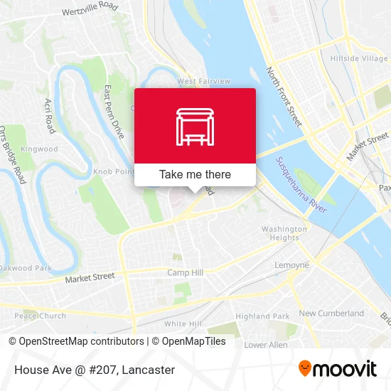 House Ave @ #207 map