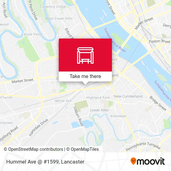 Hummel Ave @ #1599 map