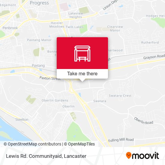 Mapa de Lewis Rd. Communityaid