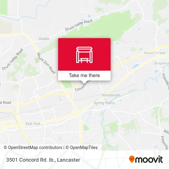 3501 Concord Rd. Ib. map