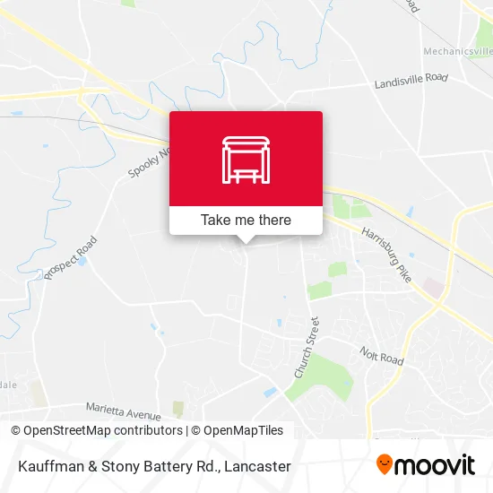 Kauffman & Stony Battery Rd. map