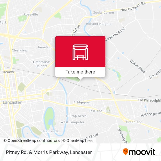 Pitney Rd. & Morris Parkway map