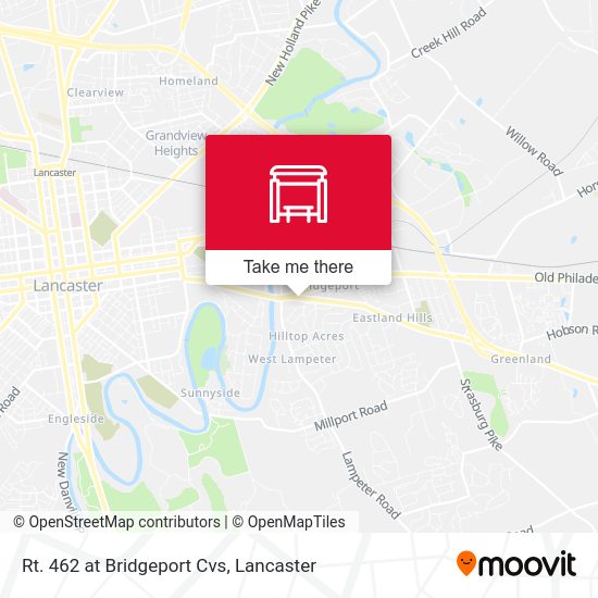 Rt. 462 at Bridgeport Cvs map