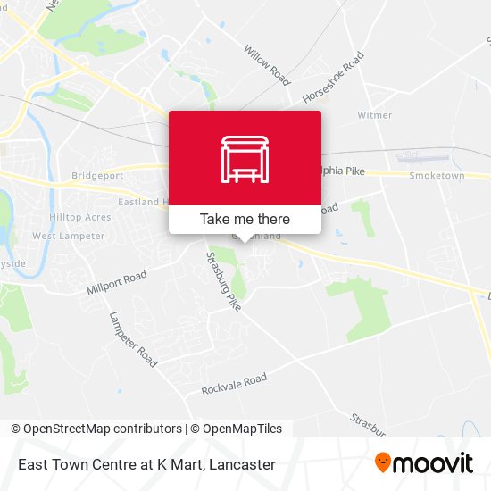 East Town Centre at K Mart map