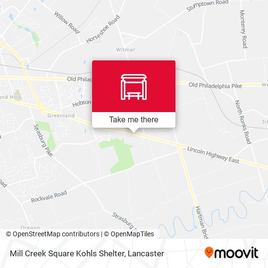 Mill Creek Square Kohls Shelter map