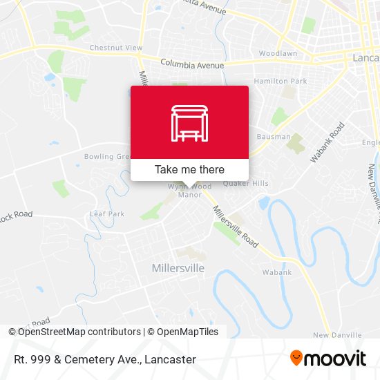 Mapa de Rt. 999 & Cemetery Ave.