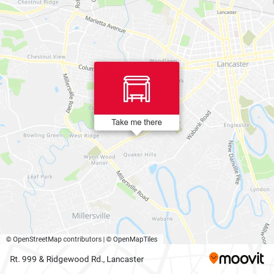 Mapa de Rt. 999 & Ridgewood Rd.