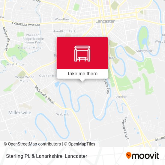 Sterling Pl. & Lanarkshire map