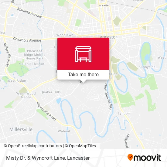 Mapa de Misty Dr. & Wyncroft Lane