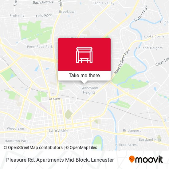 Pleasure Rd. Apartments Mid-Block map