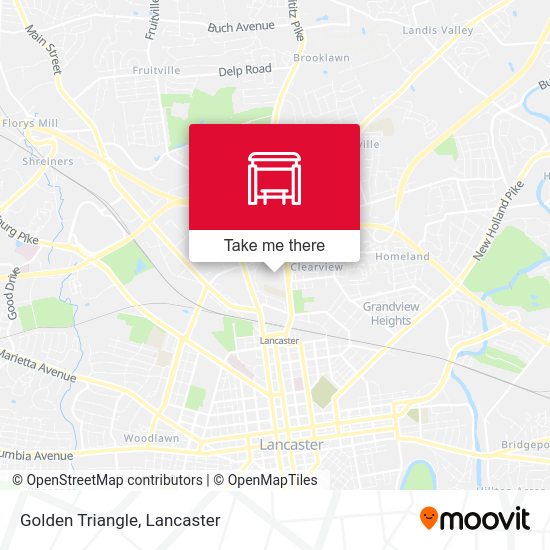 Golden Triangle map