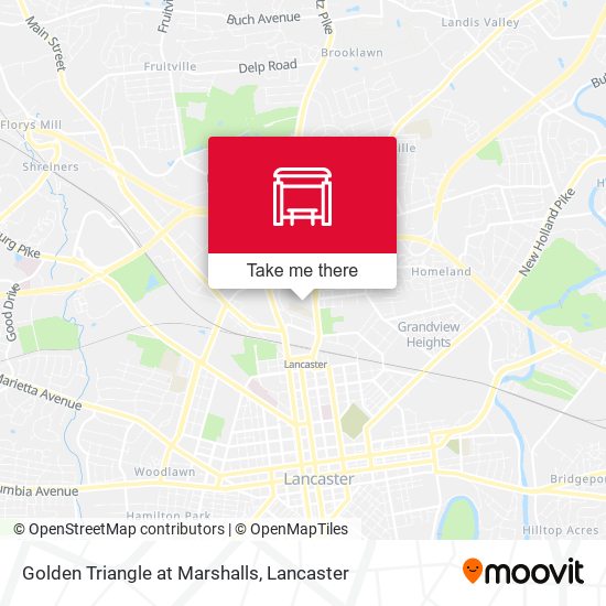 Mapa de Golden Triangle at Marshalls