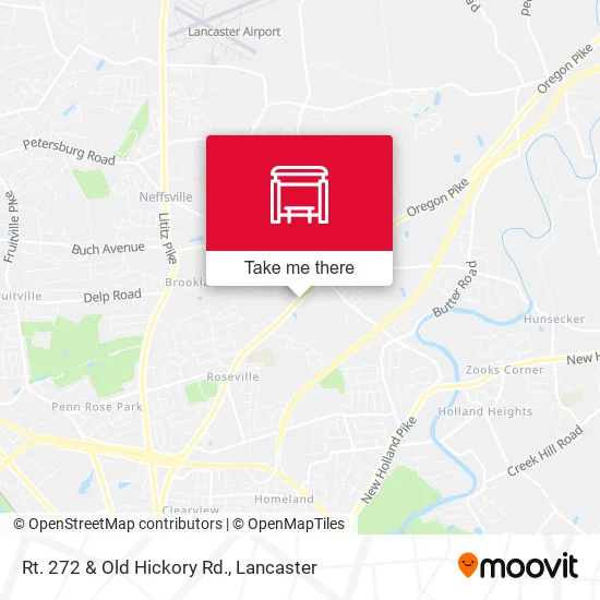Mapa de Rt. 272 & Old Hickory Rd.