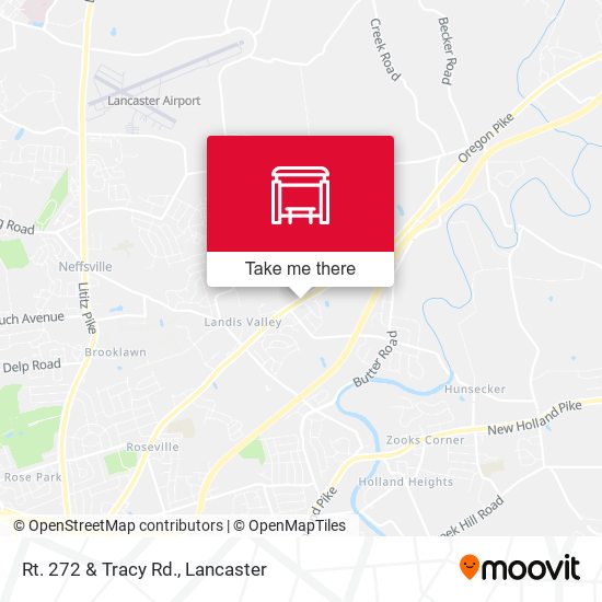 Mapa de Rt. 272 & Tracy Rd.