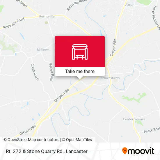 Mapa de Rt. 272 & Stone Quarry Rd.
