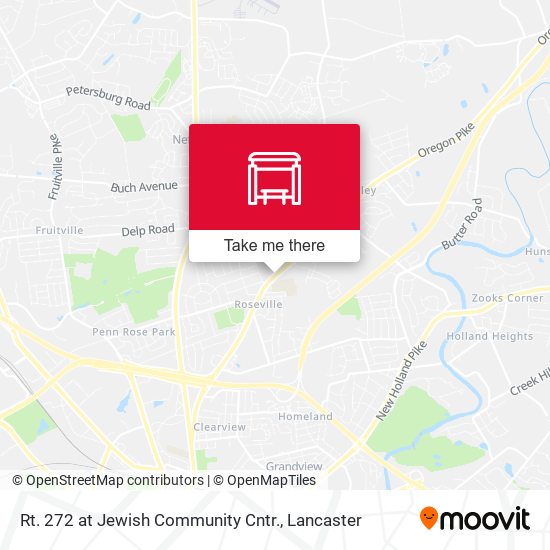 Mapa de Rt. 272 at Jewish Community Cntr.