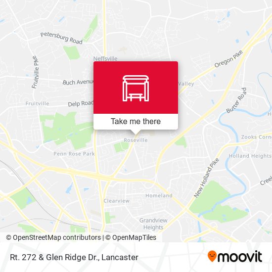 Rt. 272 & Glen Ridge Dr. map