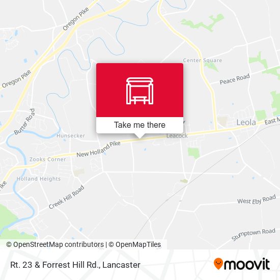 Mapa de Rt. 23 & Forrest Hill Rd.