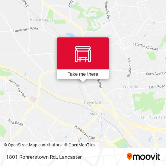 Mapa de 1801 Rohrerstown Rd.