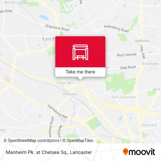 Manheim Pk. at Chelsea Sq. map
