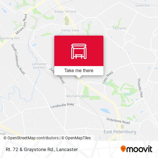 Rt. 72 & Graystone Rd. map