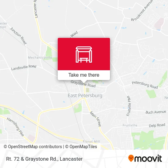 Rt. 72 & Graystone Rd. map