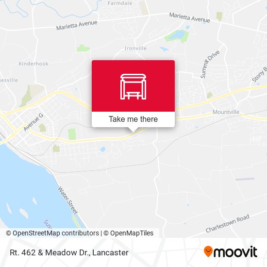 Mapa de Rt. 462 & Meadow Dr.