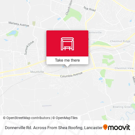 Mapa de Donnerville Rd. Across From Shea Roofing