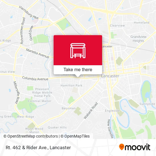 Mapa de Rt. 462 & Rider Ave.