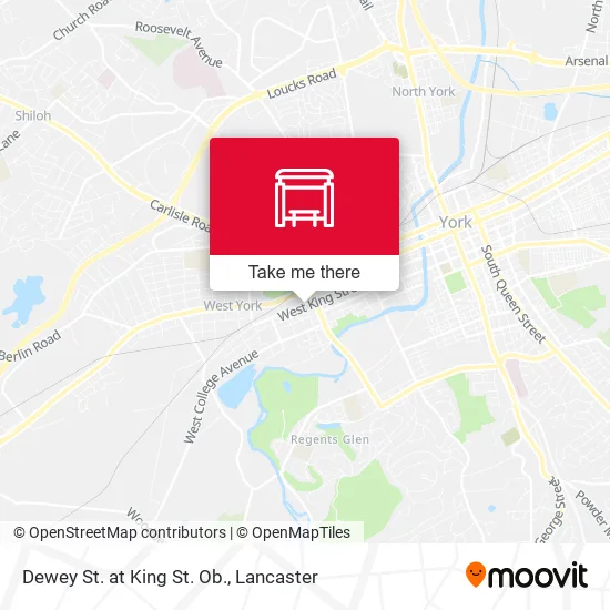 Dewey St. at King St. Ob. map