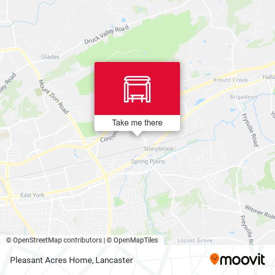 Mapa de Pleasant Acres Home