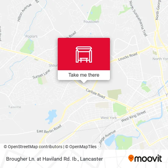 Mapa de Brougher Ln. at Haviland Rd. Ib.