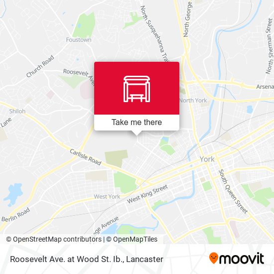 Roosevelt Ave. at Wood St. Ib. map