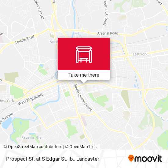 Prospect St. at S Edgar St. Ib. map