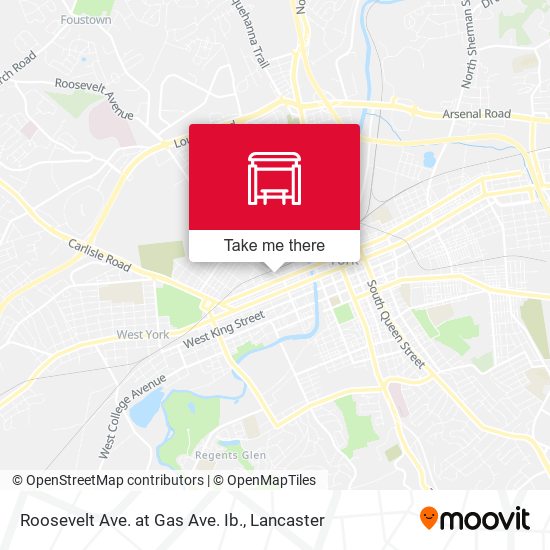Roosevelt Ave. at Gas Ave. Ib. map