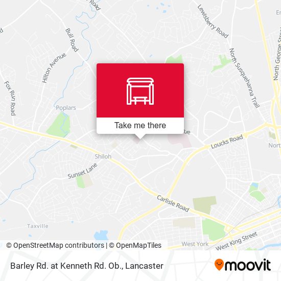 Mapa de Barley Rd. at Kenneth Rd. Ob.